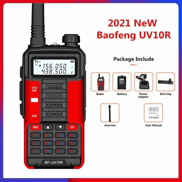 1or2 pcs baofeng uv10r walkie talkie two way cb radio transmitter long range uv-10r 128ch vhf uhf 136-174mhz 400-520mhz
1or2 pcs baofeng uv10r walkie talkie two way cb radio transmitter long range uv-10r 128ch vhf uhf 136-174mhz 400-520mhz