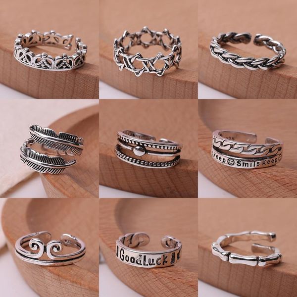 cluster rings antique silver knuckle finger ring adjustable engagement bague femme anillos mujer retro bohemia jewelry accesories gifts, Golden;silver
cluster rings antique silver knuckle finger ring adjustable engagement bague femme anillos mujer retro bohemia jewelry accesories gifts, Golden;silver