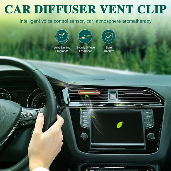 car air freshener fresheners diffuser vent clip fragrance with led atmosphere lighting decorative lamp
car air freshener fresheners diffuser vent clip fragrance with led atmosphere lighting decorative lamp
