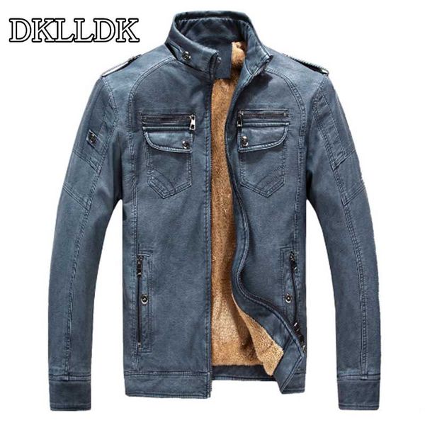 men's leather & faux real jacket men motorcycle winter coat warm suede jackets, Black
men's leather & faux real jacket men motorcycle winter coat warm suede jackets, Black