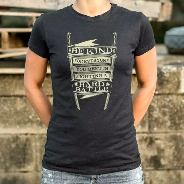 be kind t-shirt | women's short sleeve top, White;black
