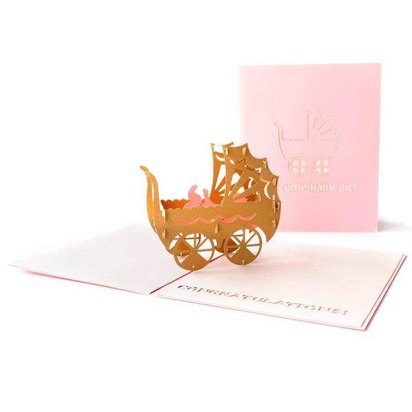greeting cards signature baby congratulations carriage card for shower children's birthday gift gender reveal
greeting cards signature baby congratulations carriage card for shower children's birthday gift gender reveal