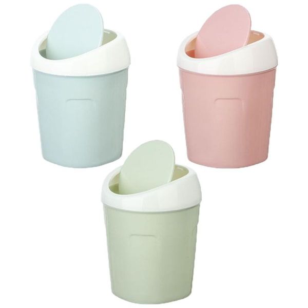 waste bins 3pcs practical plastic living room home mini deskbin garbage storage rolling cover dustbin trash can
waste bins 3pcs practical plastic living room home mini deskbin garbage storage rolling cover dustbin trash can