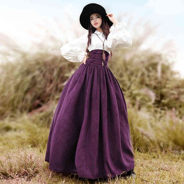 skirts vintage high waist long maxi a-line plus size royal design women winter suede bandage with big hem 5mnh, Black
skirts vintage high waist long maxi a-line plus size royal design women winter suede bandage with big hem 5mnh, Black
