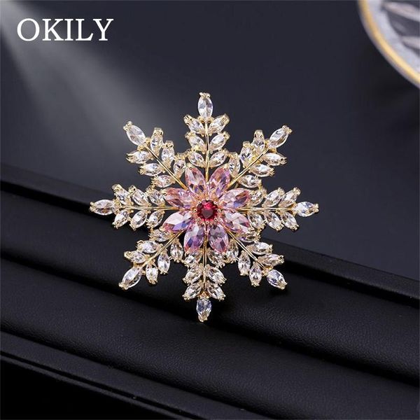pins, brooches beautiful snowflake brooch pin christmas gifts for family friends lapel sweater pink zircon women girls, Gray
pins, brooches beautiful snowflake brooch pin christmas gifts for family friends lapel sweater pink zircon women girls, Gray