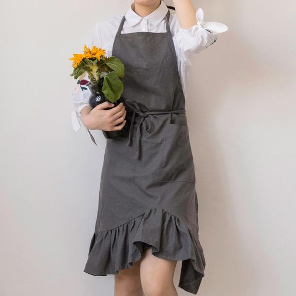 aprons casual pleated lace kitchen cooking for women chef apron with pocket soft
aprons casual pleated lace kitchen cooking for women chef apron with pocket soft