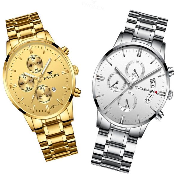 wristwatches brand fngeen watches men's boy student sports quartz wristwatch waterproof luminous stainless steel strap gentleman watch, Slivery;brown
wristwatches brand fngeen watches men's boy student sports quartz wristwatch waterproof luminous stainless steel strap gentleman watch, Slivery;brown