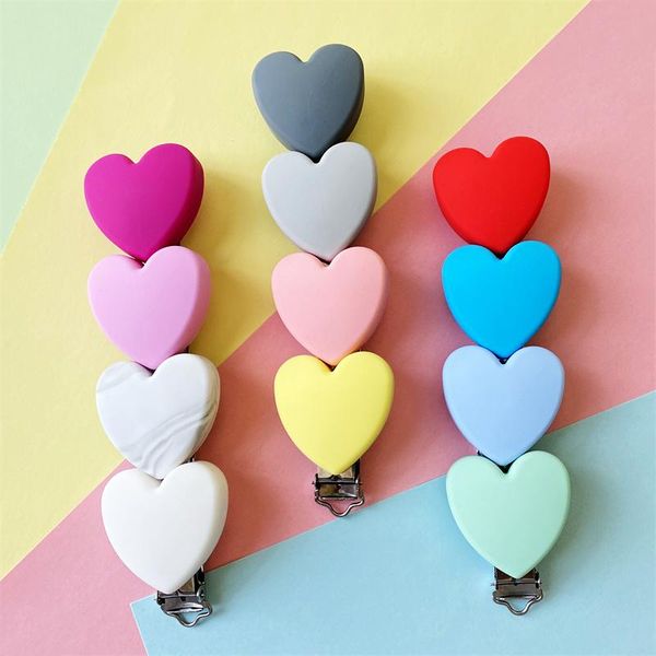 pacifiers# 10/20/50pcs heart shape silicone pacifier clip for diy necklace nursing pendant clips making accessories
pacifiers# 10/20/50pcs heart shape silicone pacifier clip for diy necklace nursing pendant clips making accessories