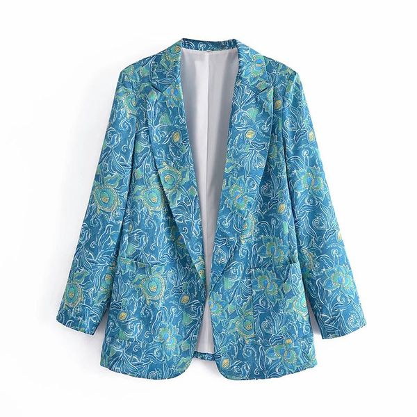 women's suits & blazers 2021 women vintage printed blazer ladies long sleeve shoulder pads pockets chic casual fashion suit jacket coat, White;black
women's suits & blazers 2021 women vintage printed blazer ladies long sleeve shoulder pads pockets chic casual fashion suit jacket coat, White;black