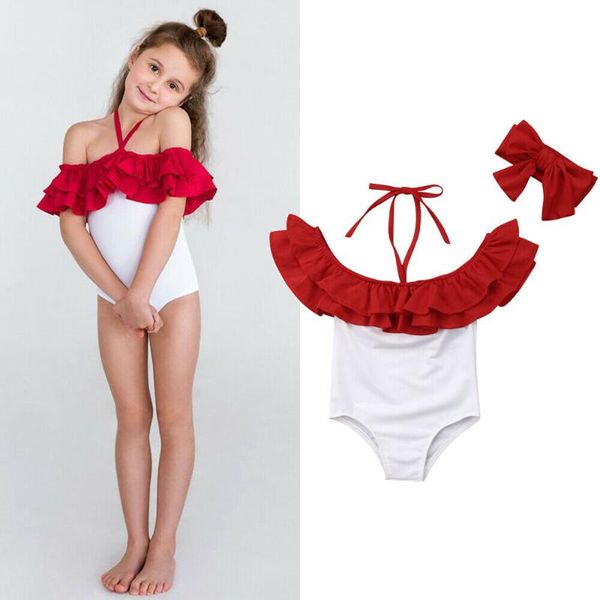one-piece suits fashion summer baby girls ruffles swimwear bodysuits princess ruffle toddler kids swimsuit bathing suit beachwear+headbands
one-piece suits fashion summer baby girls ruffles swimwear bodysuits princess ruffle toddler kids swimsuit bathing suit beachwear+headbands