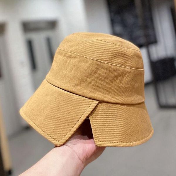 japanese pure color side opening bucket hats spring summer brand wide brim cotton hat for women fashion flat cap folding, Blue;gray
japanese pure color side opening bucket hats spring summer brand wide brim cotton hat for women fashion flat cap folding, Blue;gray