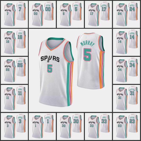 dejounte 5 murray derrick 4 white custom sas basketball jerseys keldon 3 johnson manu 20 ginobili spur lonnie 1 walker jakob 25 poeltl 31 ba, Black;red
dejounte 5 murray derrick 4 white custom sas basketball jerseys keldon 3 johnson manu 20 ginobili spur lonnie 1 walker jakob 25 poeltl 31 ba, Black;red