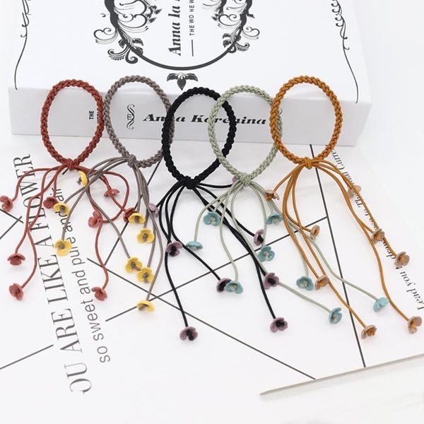 korea handmade braid small flower hair ropes girl rubber band cute tie elastic women girls accessories1
korea handmade braid small flower hair ropes girl rubber band cute tie elastic women girls accessories1