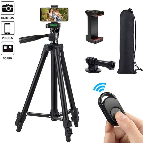 tripods phone tripod 50-inch/125cm lightweight stand with holder & remote, for phone//camera
tripods phone tripod 50-inch/125cm lightweight stand with holder & remote, for phone//camera