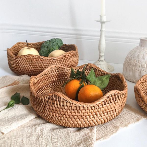 storage baskets handwoven round rattan fruit basket wicker picnic tray food bread organizer for
storage baskets handwoven round rattan fruit basket wicker picnic tray food bread organizer for
