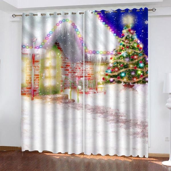 curtain & drapes po christmas curtains 3d window for living room bedroom customized size personality
curtain & drapes po christmas curtains 3d window for living room bedroom customized size personality