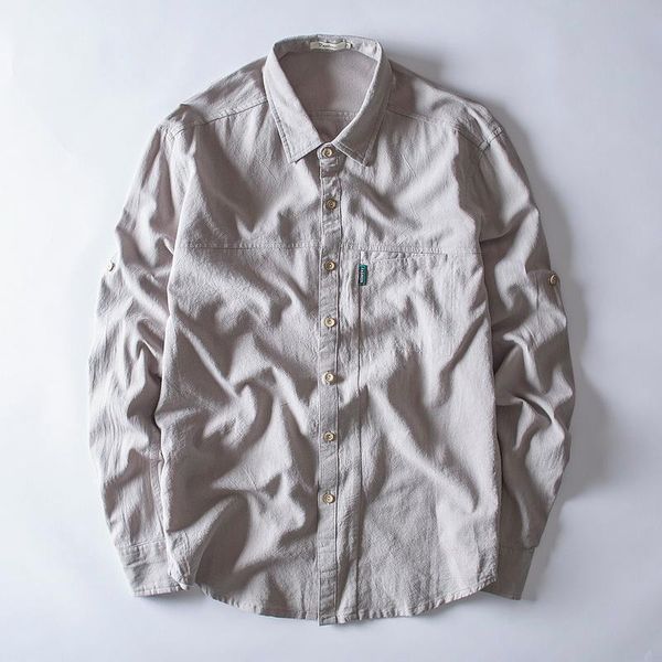 men's casual shirts 5 colors -4xl long sleeve linen and cotton shirt men fashion solid gray male square collar mens overhemd, White;black
men's casual shirts 5 colors -4xl long sleeve linen and cotton shirt men fashion solid gray male square collar mens overhemd, White;black