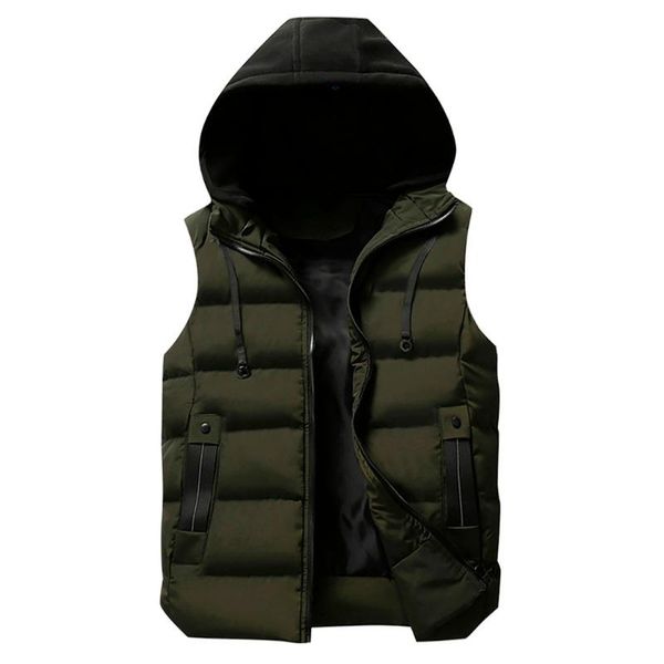 men's vests tide winter hooded vest men hat warm sleeveless jackets mens cotton casual male coat homme plus size m-4xl, Black;white
men's vests tide winter hooded vest men hat warm sleeveless jackets mens cotton casual male coat homme plus size m-4xl, Black;white