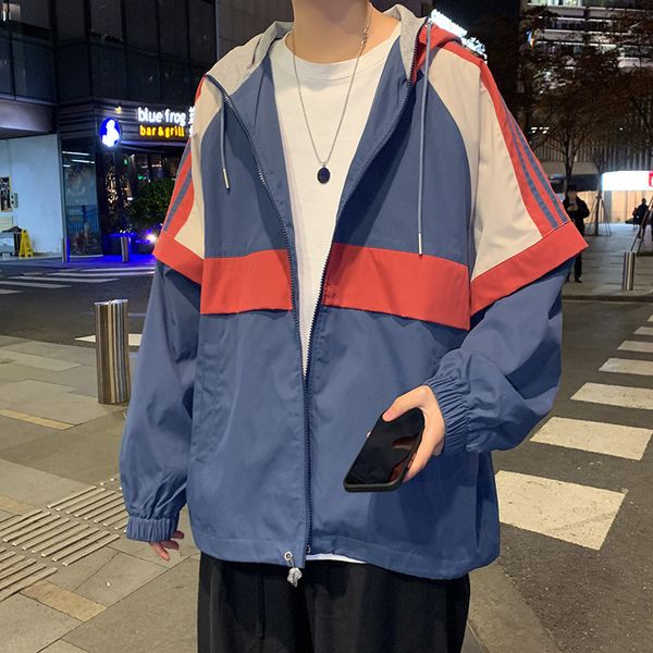 jacket men's spring and autumn fashion brand jacket 2021 tooling trend hooded, Black;brown
jacket men's spring and autumn fashion brand jacket 2021 tooling trend hooded, Black;brown