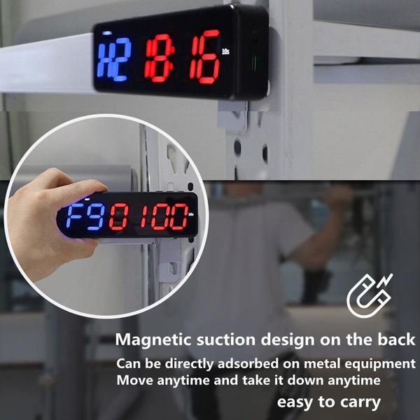 color options portable pocket durable led digital display magnetic gym timer app home sports training interval count wall clocks
color options portable pocket durable led digital display magnetic gym timer app home sports training interval count wall clocks