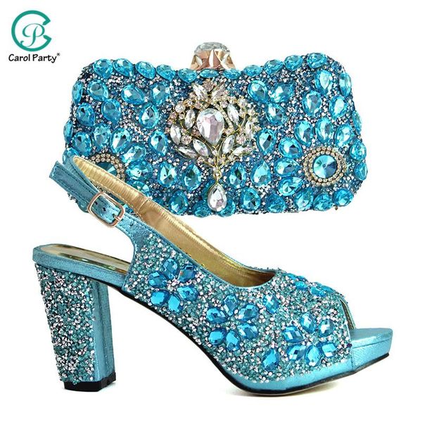 dress shoes 2021 latest sky blue color italian design match with bag set women matching and rhinestone, Black
dress shoes 2021 latest sky blue color italian design match with bag set women matching and rhinestone, Black