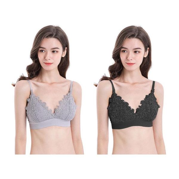 maternity intimates lace thin nursing bra seamless pregnancy breastfeeding underwear, White
maternity intimates lace thin nursing bra seamless pregnancy breastfeeding underwear, White