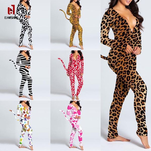 women's jumpsuits & rompers long skinny jumpsuit women 2021 pajamas full sleeve casual camouflage bodysuit ladies playsuit, Black;white
women's jumpsuits & rompers long skinny jumpsuit women 2021 pajamas full sleeve casual camouflage bodysuit ladies playsuit, Black;white