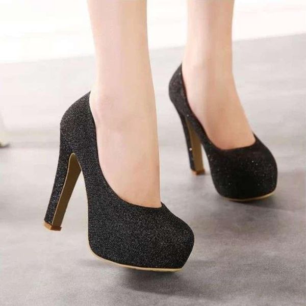 dress shoes arrival round-toe high heels slip-on casual solid femmes chaussures elegant woman pumps summer women sandals, Black
dress shoes arrival round-toe high heels slip-on casual solid femmes chaussures elegant woman pumps summer women sandals, Black