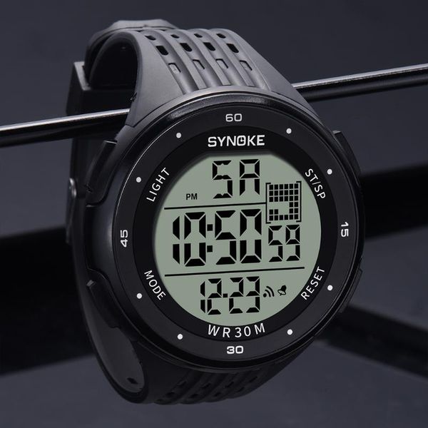 wristwatches synoke sport waterproof watch men japanese movement thai rubber strap digital electronic wrist clock masculino montre homme, Slivery;brown
wristwatches synoke sport waterproof watch men japanese movement thai rubber strap digital electronic wrist clock masculino montre homme, Slivery;brown