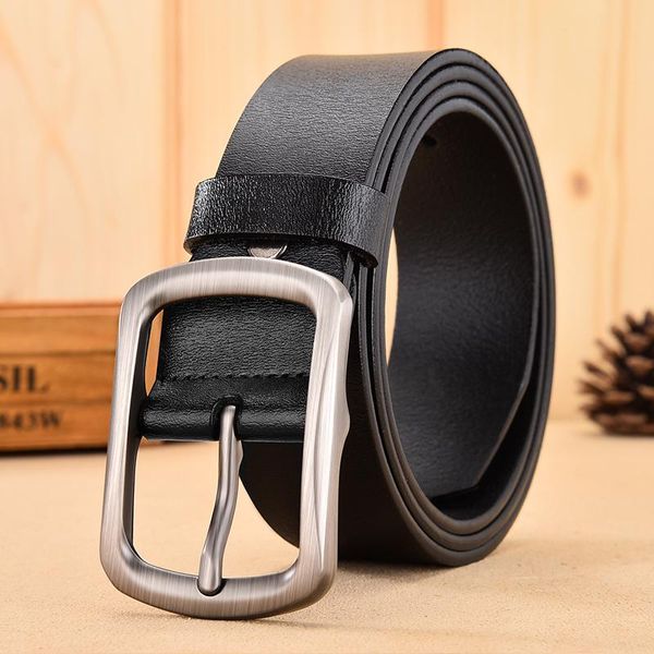 belts black buckle men jeans belt genuine leather for waist cowskin casual business cowboy, Black;brown
belts black buckle men jeans belt genuine leather for waist cowskin casual business cowboy, Black;brown