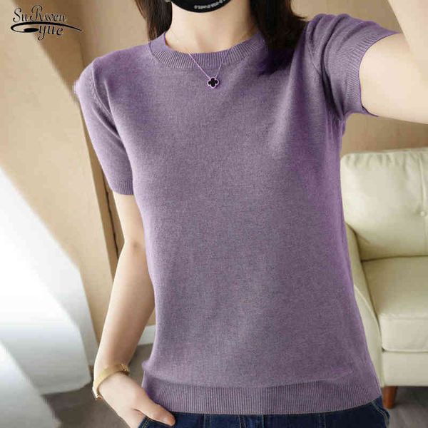 casual thin o-neck loose short sleeve blouse summer knitted blouses women plus size solid female shirts blusas 14645 210521, White
casual thin o-neck loose short sleeve blouse summer knitted blouses women plus size solid female shirts blusas 14645 210521, White