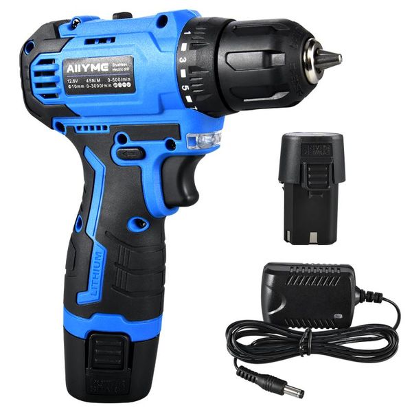 professiona electric drills 12v/18v cordless brushless drill rechargeable wireless screwdriver 2000mah battery home diy power tools
professiona electric drills 12v/18v cordless brushless drill rechargeable wireless screwdriver 2000mah battery home diy power tools