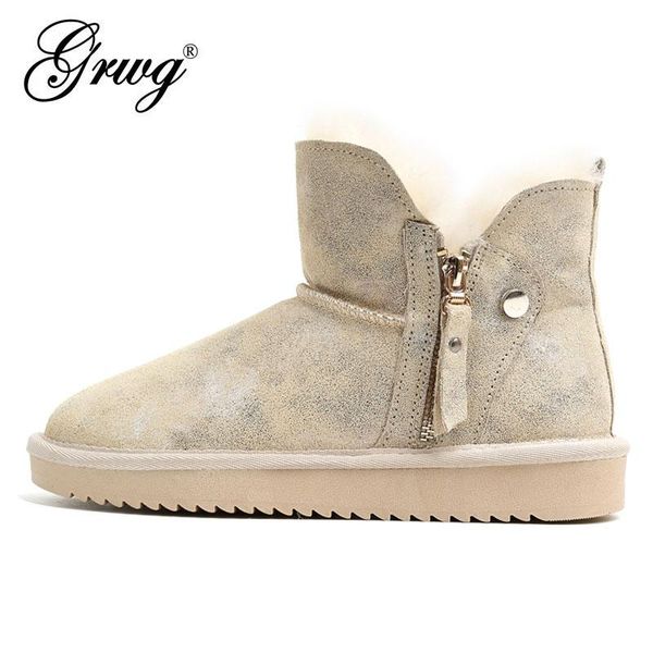 boots arrival 100% natural fur genuine leather snow real wool classic mujer botas winter women shoes, Black
boots arrival 100% natural fur genuine leather snow real wool classic mujer botas winter women shoes, Black