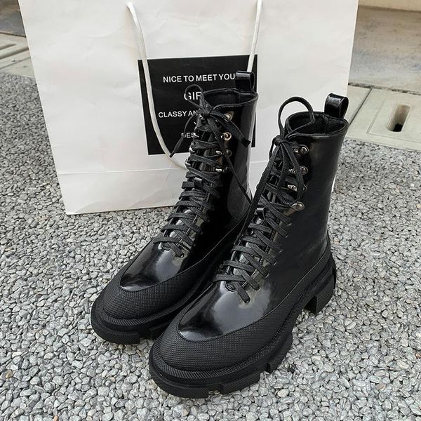 boots round toe woman flat luxury designer shoes low fashion rock leather lolita rubber mid calf short plush hoof heels flock s, Black
boots round toe woman flat luxury designer shoes low fashion rock leather lolita rubber mid calf short plush hoof heels flock s, Black
