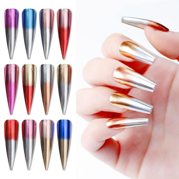nail glitter 1 box double color mirror powder art gel polishing chrome flakes pigment dust diy decorations, Silver;gold
nail glitter 1 box double color mirror powder art gel polishing chrome flakes pigment dust diy decorations, Silver;gold