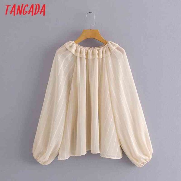 women retro oversized striped print chiffon blouse long sleeve chic female spring casual shirt 3a84 210416, White
women retro oversized striped print chiffon blouse long sleeve chic female spring casual shirt 3a84 210416, White
