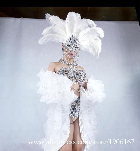 party decoration nightclub bikini evening dress ds ballroom costume stage performance clothes dancing outfit tv show with headwear
party decoration nightclub bikini evening dress ds ballroom costume stage performance clothes dancing outfit tv show with headwear