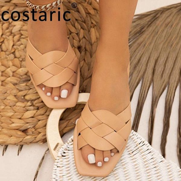 slippers women's sandals 2021 summer casual vacation beach shoes pu splicing braided design lightweight women flip flops, Black
slippers women's sandals 2021 summer casual vacation beach shoes pu splicing braided design lightweight women flip flops, Black