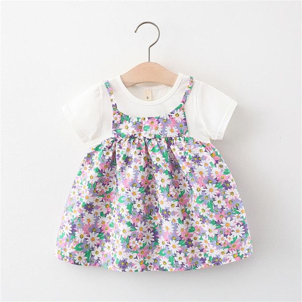 girl's dresses toddler baby kids girls clothes patchwork floral summer princess casual children's clothing vestidos, Red;yellow
girl's dresses toddler baby kids girls clothes patchwork floral summer princess casual children's clothing vestidos, Red;yellow