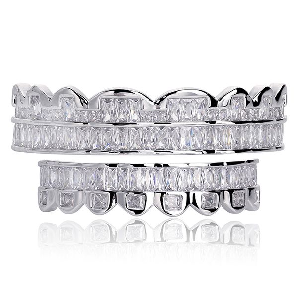 teeth grillz & bottom silver color grills dental mouth hip hop fashion jewelry rapper jewelry gift, Black
teeth grillz & bottom silver color grills dental mouth hip hop fashion jewelry rapper jewelry gift, Black