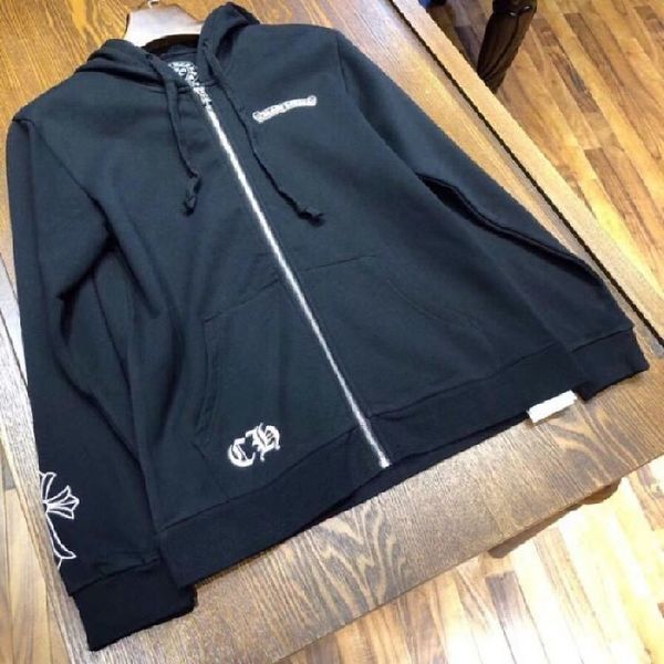 chrome/heartslovers' fashion br crosin zipper hooded spring sweater autumn hoodie men's and women's same print loose cotton, Black
chrome/heartslovers' fashion br crosin zipper hooded spring sweater autumn hoodie men's and women's same print loose cotton, Black