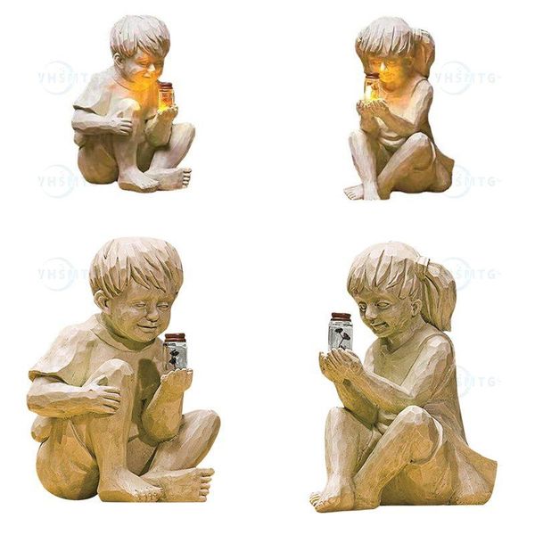 resin statue boy & girl with solar fireflies garden accessories outdoor sculpture decor kids decoration decorative objects figurines
resin statue boy & girl with solar fireflies garden accessories outdoor sculpture decor kids decoration decorative objects figurines
