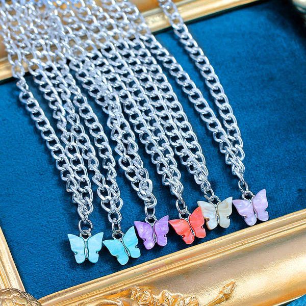 designer necklace fashion simple acrylic butterfly pendant for women silver color cute ect 2021 statement jewelry party gift
designer necklace fashion simple acrylic butterfly pendant for women silver color cute ect 2021 statement jewelry party gift