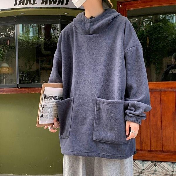 men's hoodies & sweatshirts men hoodie big pocket solid color loose fashion lovers tidal current college streetwear the listing rushed, Black
men's hoodies & sweatshirts men hoodie big pocket solid color loose fashion lovers tidal current college streetwear the listing rushed, Black