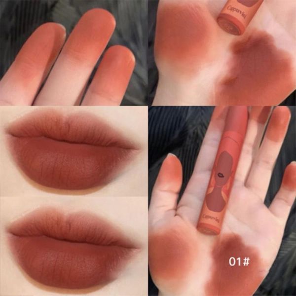 lip gloss fashion liquid lipstick velvet matte waterproof no fading long lasting natural moisturizing tint cosmetic
lip gloss fashion liquid lipstick velvet matte waterproof no fading long lasting natural moisturizing tint cosmetic