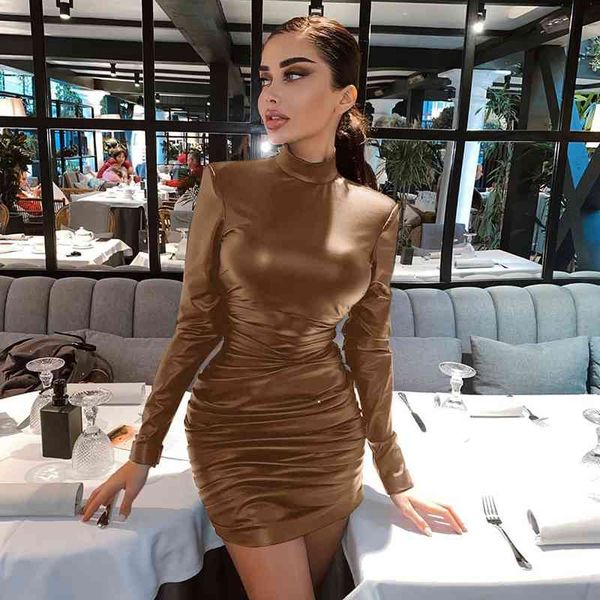 casual dresses spring summer pu leather ny bodycon bandage mini women 2021 autumn winter club turtleneck pleated es womens ee, Black;gray
casual dresses spring summer pu leather ny bodycon bandage mini women 2021 autumn winter club turtleneck pleated es womens ee, Black;gray
