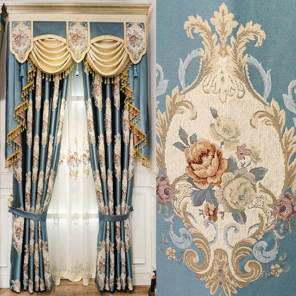 curtain & drapes european style chenille jacquard curtains high-end luxury living room and bedroom shading high-precision
curtain & drapes european style chenille jacquard curtains high-end luxury living room and bedroom shading high-precision