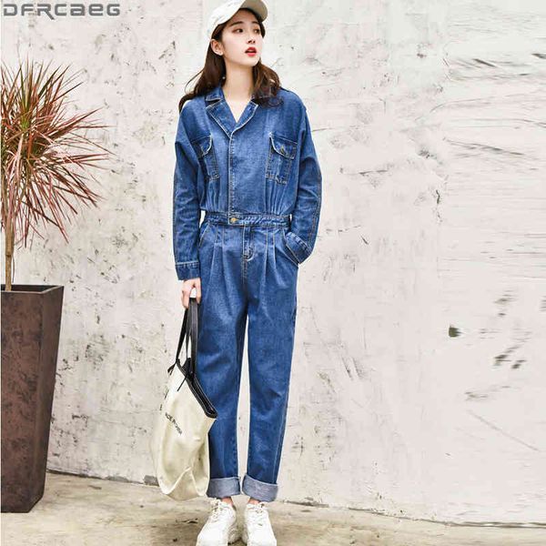 women's jumpsuits & rompers fashion streetwear jeans jumpsuit for women loose vintage ladies denim overalls elastic waist long sle, Black;white
women's jumpsuits & rompers fashion streetwear jeans jumpsuit for women loose vintage ladies denim overalls elastic waist long sle, Black;white