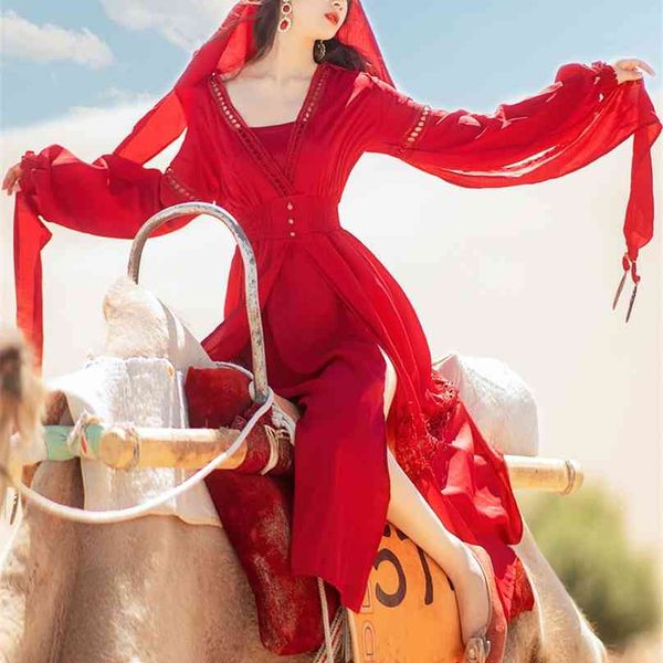 boho desert maxi dress for woman red high waist elegant vintage holiday hooded party vestidos de mujer long sleeve 210603, Black;gray
boho desert maxi dress for woman red high waist elegant vintage holiday hooded party vestidos de mujer long sleeve 210603, Black;gray