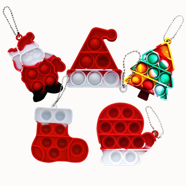 dimple christmas keychain fidget toys push bubble toy stress antistress soft squishy funny anti-stress relief xmas gifts
dimple christmas keychain fidget toys push bubble toy stress antistress soft squishy funny anti-stress relief xmas gifts